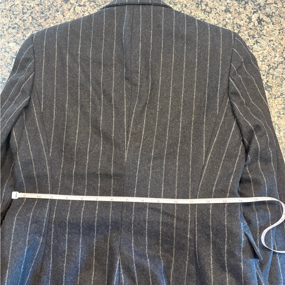Ralph Lauren Black Label - 100% Merino Wool - Pinstripe Blazer - 8 - Picture 16 of 17